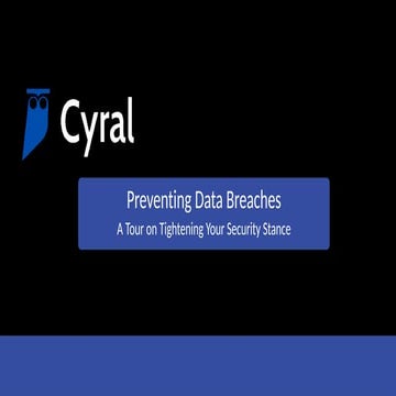 Preventing Data Breaches: How to Tighten Your Security Stance