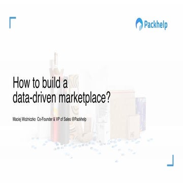 Building a Data-driven Marketplace | PDF