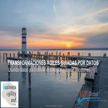 Data Driven Agile Transformations