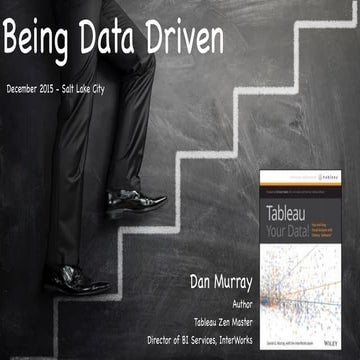 Data Driven Talk - Salt Lake City