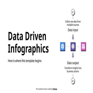 Data Driven Infographics, para el analisis de datos | PPTX
