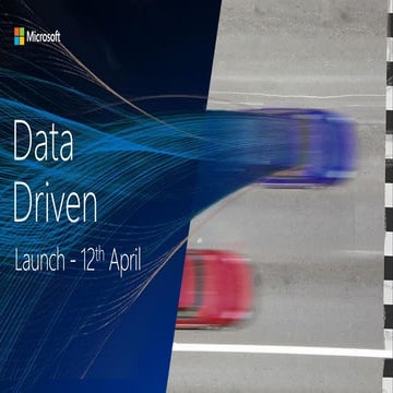 Data Driven Launch 12th April