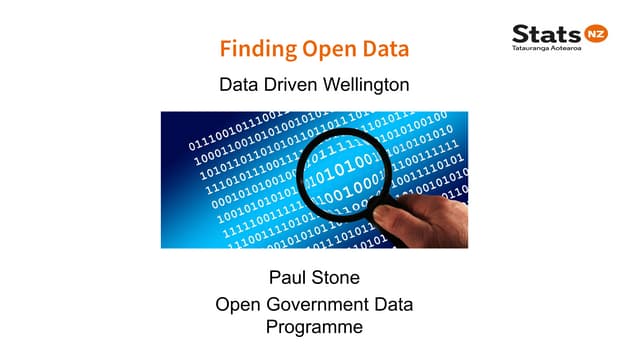 Data Driven Meetup Wellington