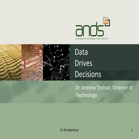 Data drives decisions