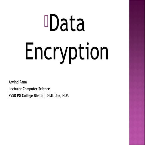 Data Encryption