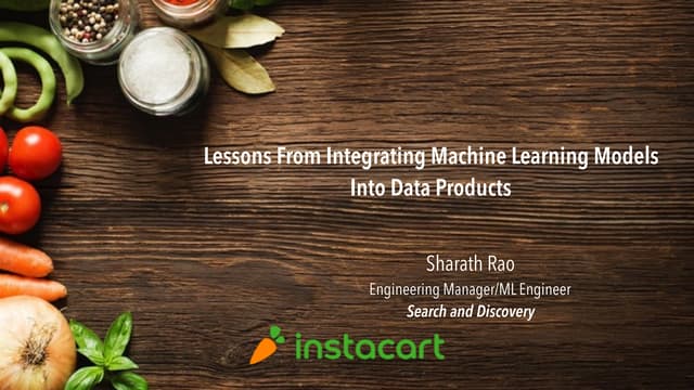 DataEngConf 2017 - Machine Learning Models in Production