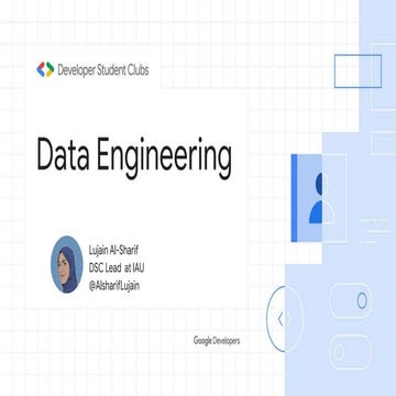 Data engineering | PPT