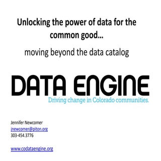 Denver Event - 2013 - Data Engine