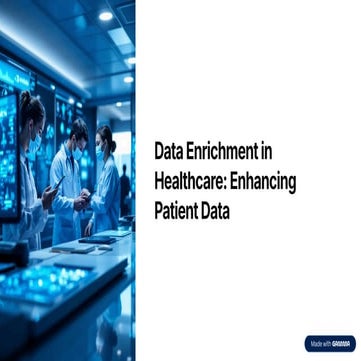 Data Enrichment in Healthcare Enhancing Patient Data | PDF