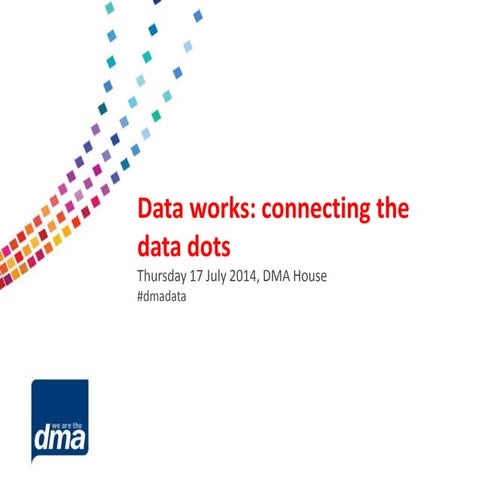 Data works: connecting the data dots