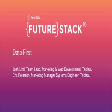 Data First [FutureStack16]