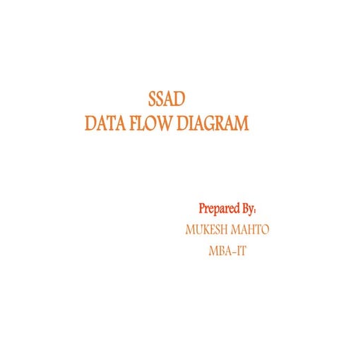 Data flow diagram