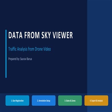 DataFromSky_Tutorial.pdf drone traffic data analysis | PDF