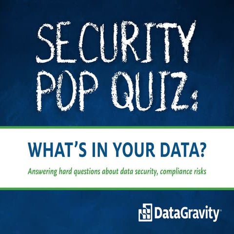 DataGravity Security Pop Quiz
