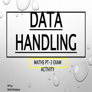 Data handling | PPT