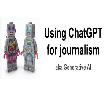 ChatGPT (and generative AI) in journalism