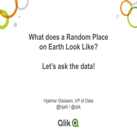 What does a random place on Earth look like?