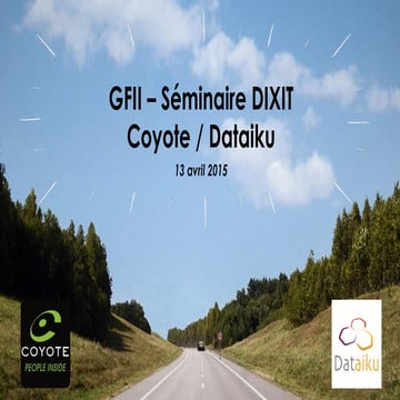 Comment Coyote Systems utilse le Data Science Studio de Dataiku pour optimise...