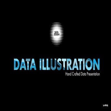 Data illustration - Hand Crafted Data Presentation