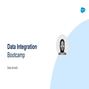 Data Integration with Salesforce Bootcamp