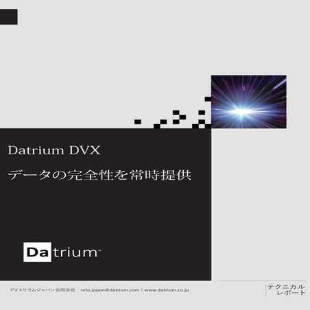 【テクニカルレポート】VMware vSphere の Oracle RAC 向け Datrium DVX ソリューション | PDF