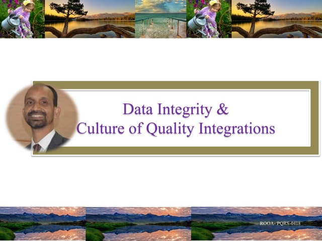 Data integrity in pharmaceutical industry a brief overview | PDF