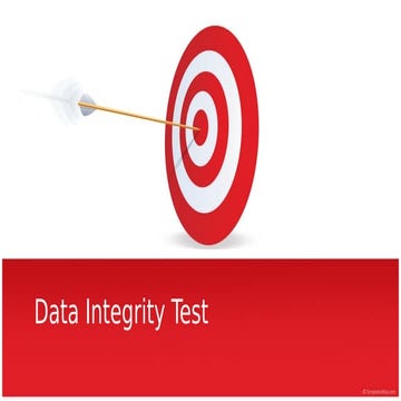 Data Integrity Overview and data integrity test.pdf