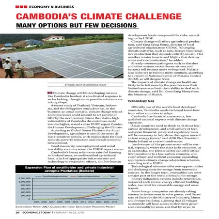Cambodia's climate challenge news report by Hoem Seiha