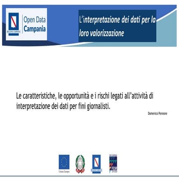 Data journalism aprile 2019