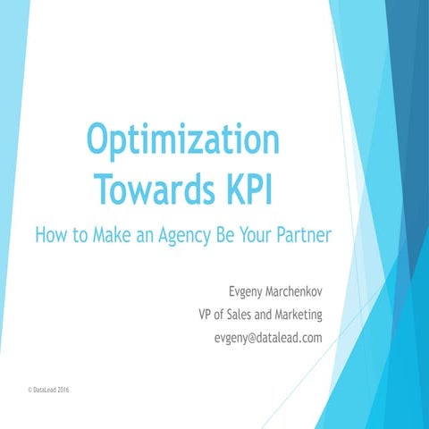 Evgeny Marchenkov, DataLead