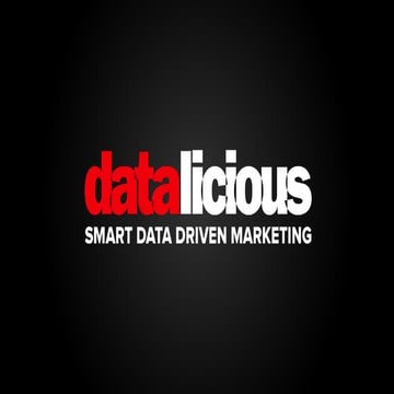 Introduction Datalicious Korea