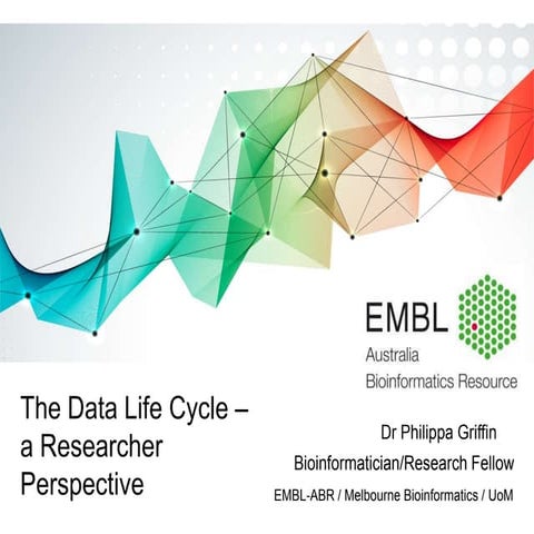 The Research Data Life Cycle for Biology - A Researcher Perspective | PPTX