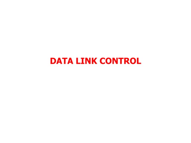 DataLinkControl.ppt