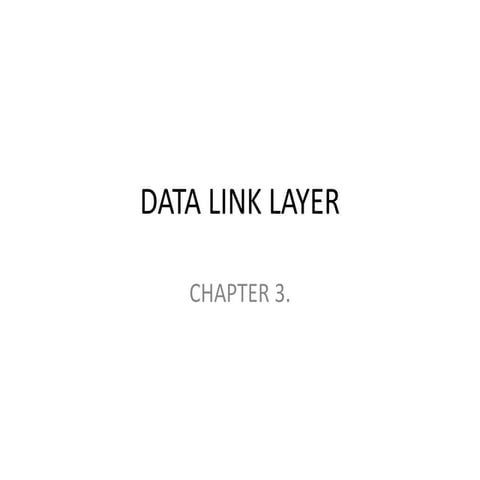 Data link layer | PPT