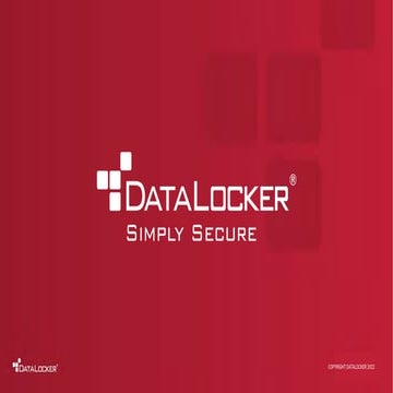 DataLocker_Data encryption software for IT companies