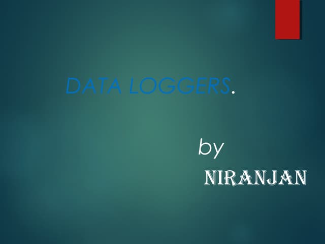 Data loggers
