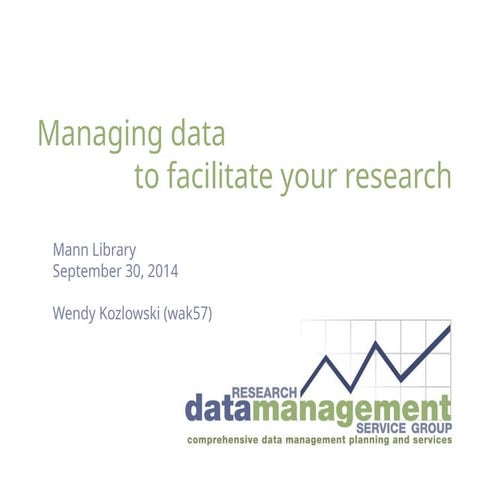 Data Archiving and Sharing | PPTX