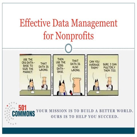 Data managementfornonprofits   2014-06-19