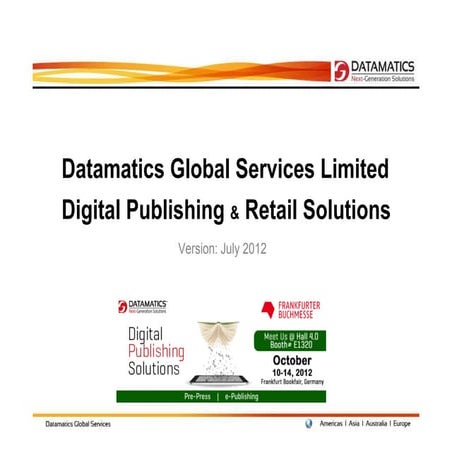 Datamatics Digital Publishing & Retail Services - Overview [EN]