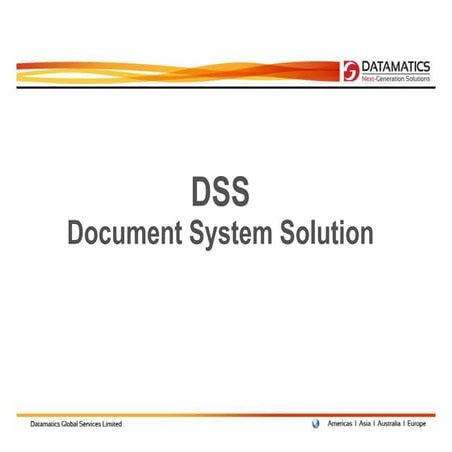 DSS - Document Solution System