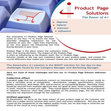 Product Page Solutions