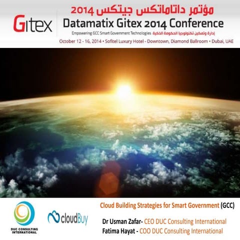Cloud Computing Best Practices- Datamatix Gitex Conference