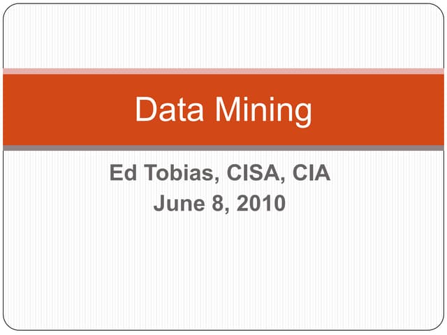 Data Mining