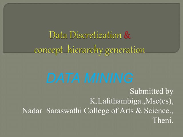 Datamining