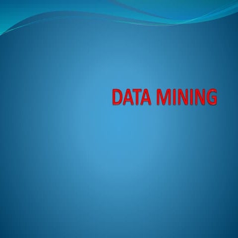 Data mining