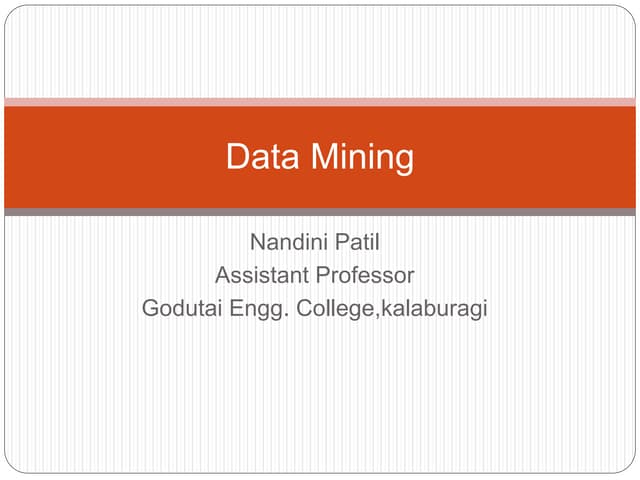 Data mining