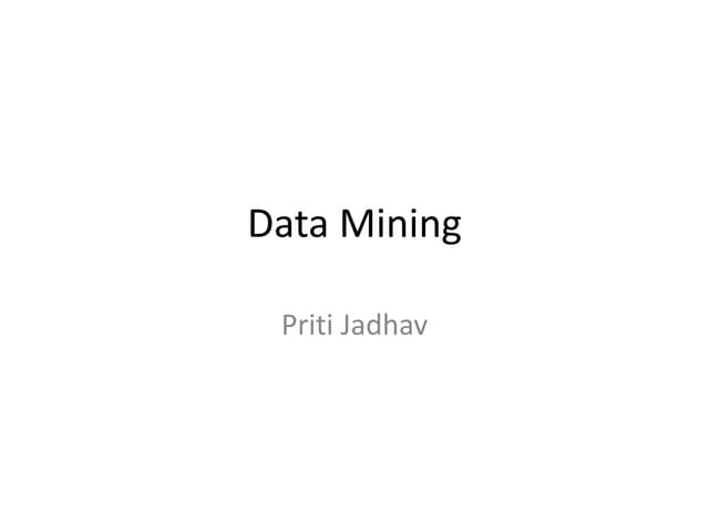 Data mining