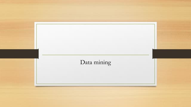 datamining IN Artificial intelligence.pptx