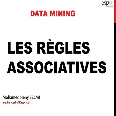 Data mining - Associativité
