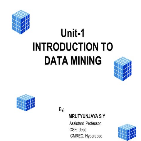Data Mining- Unit-I PPT (1).ppt